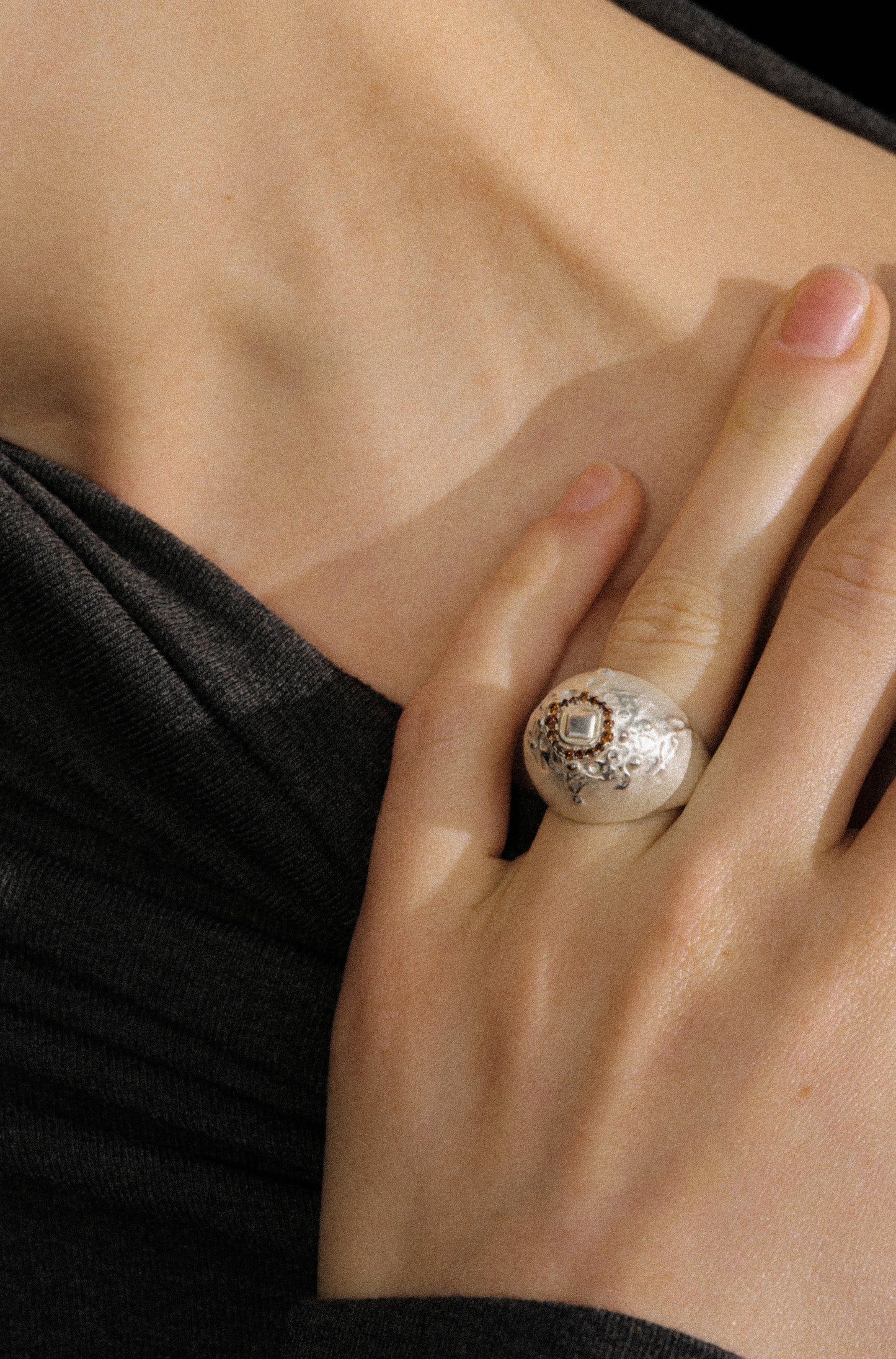 Gone with the Wind . Gravel Quicksand Ring