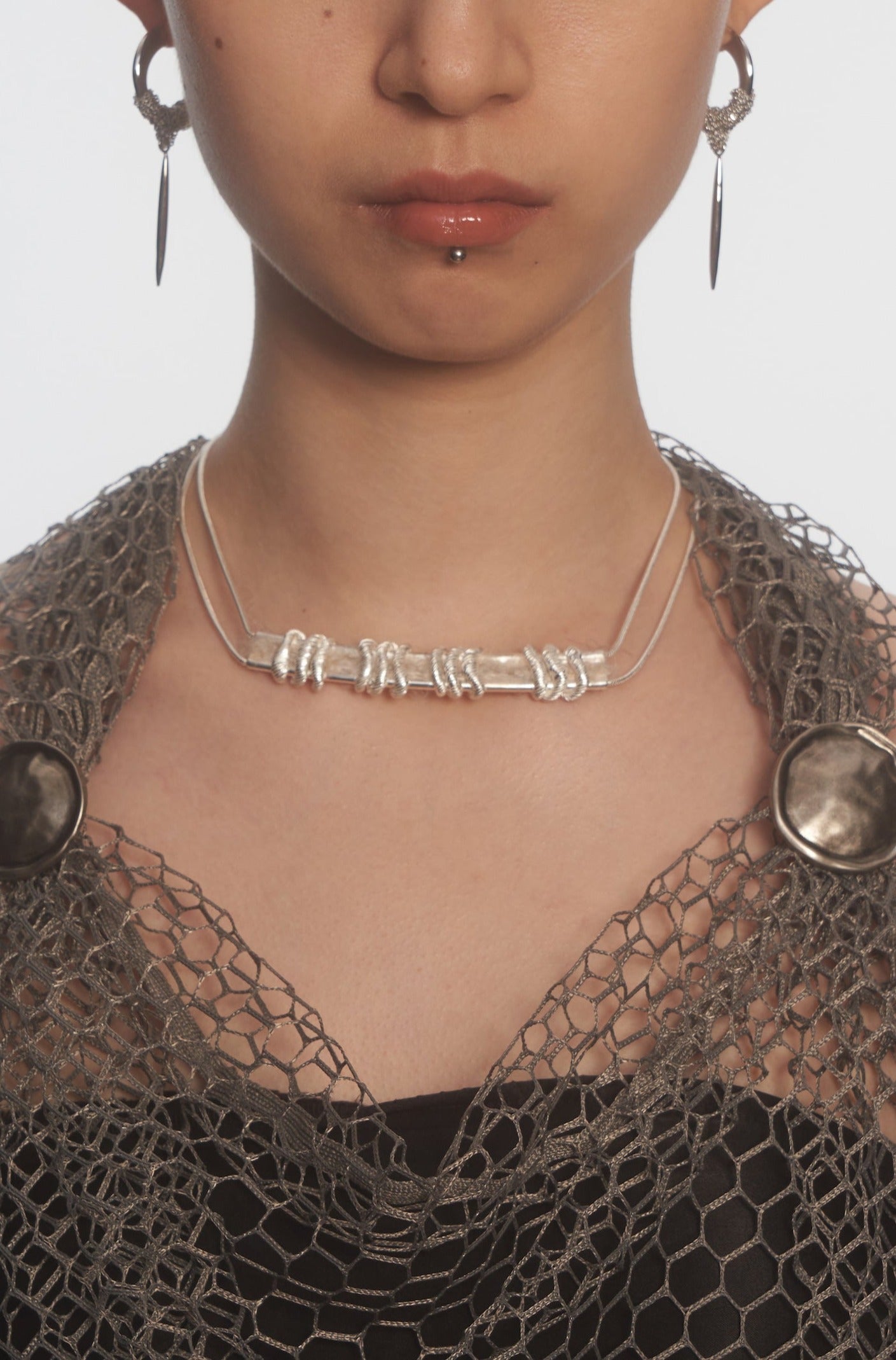 UNDO Collection . Self Enmeshed Necklace