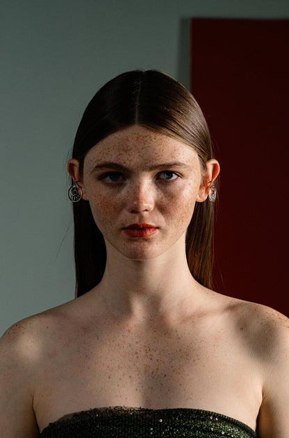 Reflection of Narcissism . 'Truth' Ear Bone clip