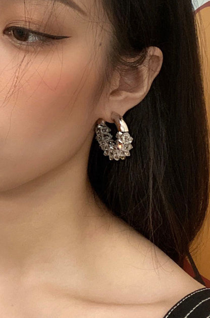 All Night Collection . Crystal Garland Beading Earring