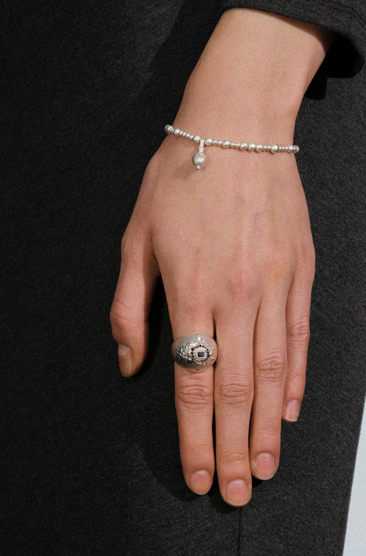 Gone with the Wind . Gravel Quicksand Ring