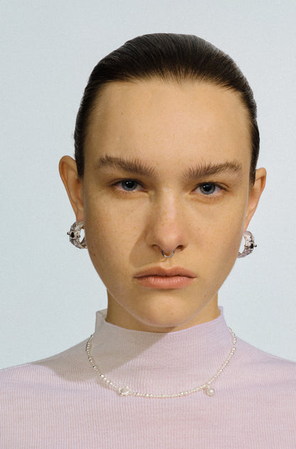 Gone with the Wind . Arched Blur Earring