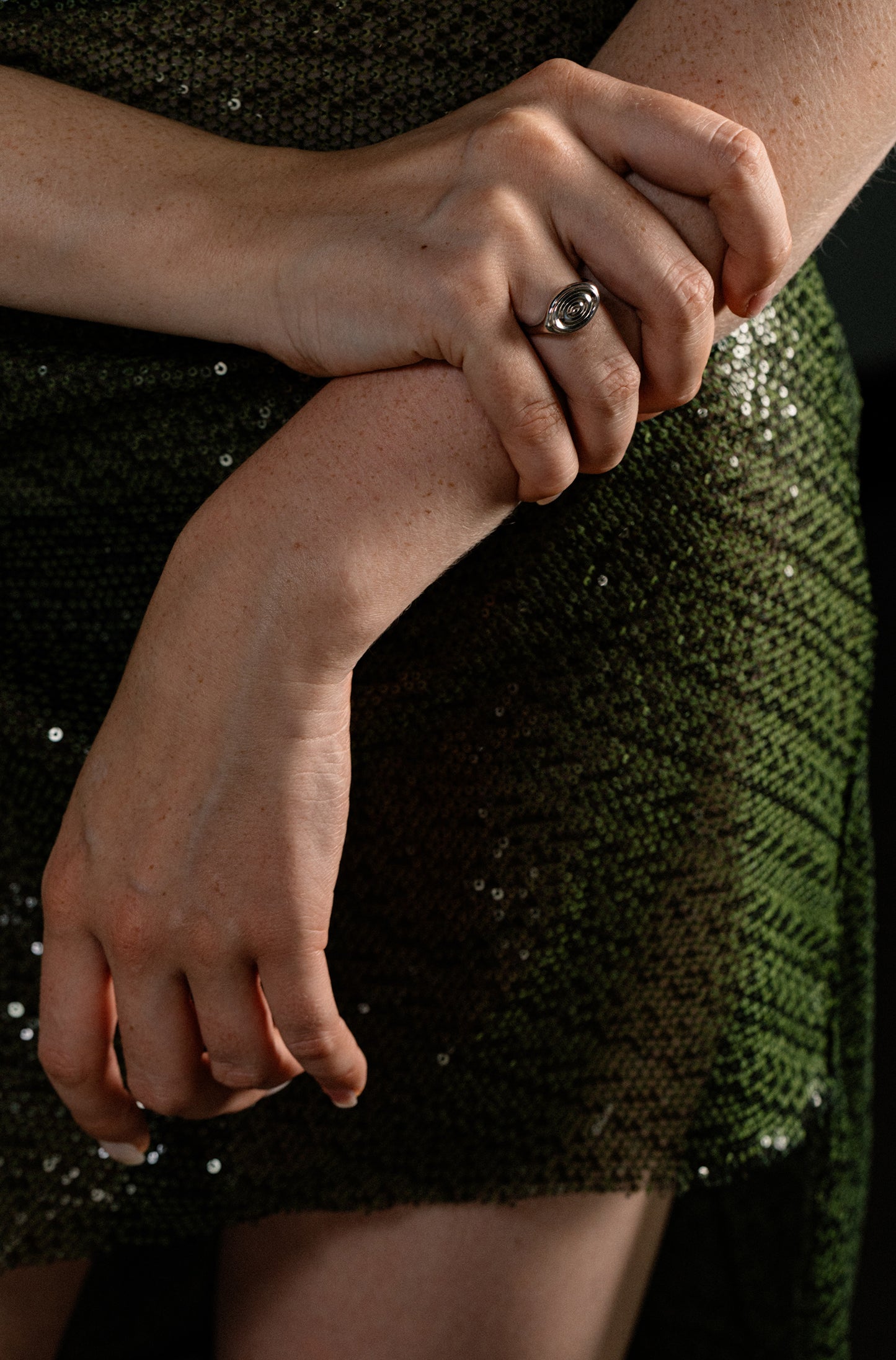 Reflection of Narcissism . 'Lake Reflection' Ring