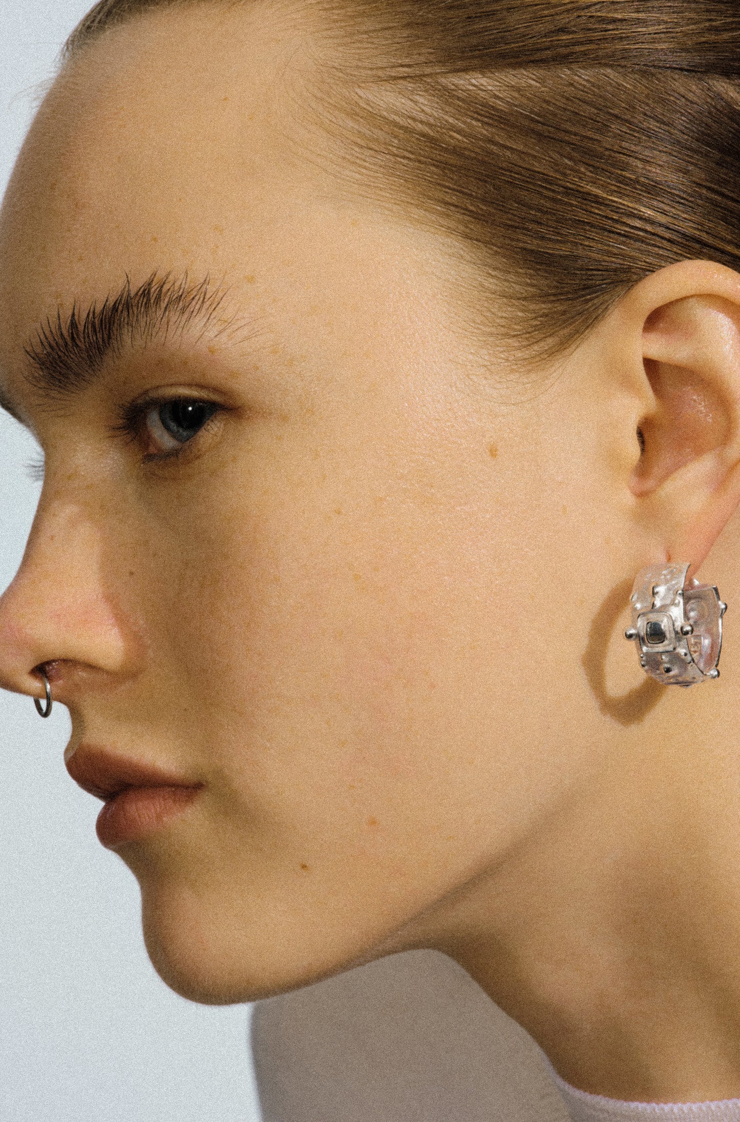 Gone with the Wind . Arched Blur Earring