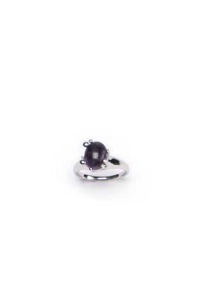 Over the Town . Cluster gemstone ring