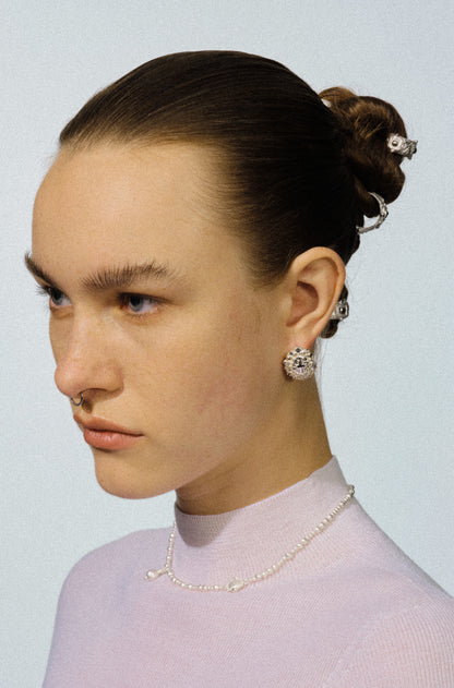 Gone with the Wind . Ring Stone Earring