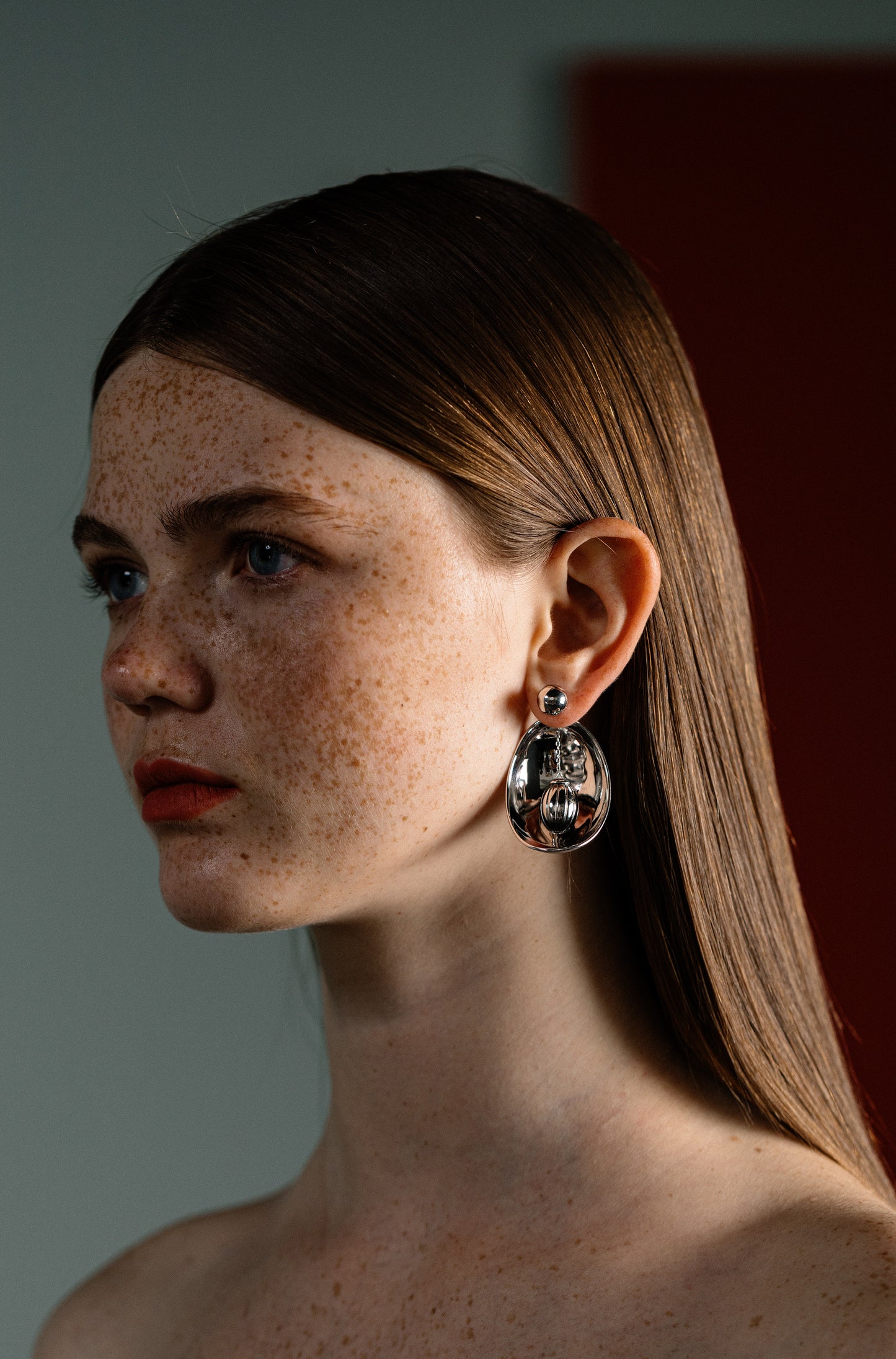 Reflection of Narcissism . 'Self-Reflection' Earring