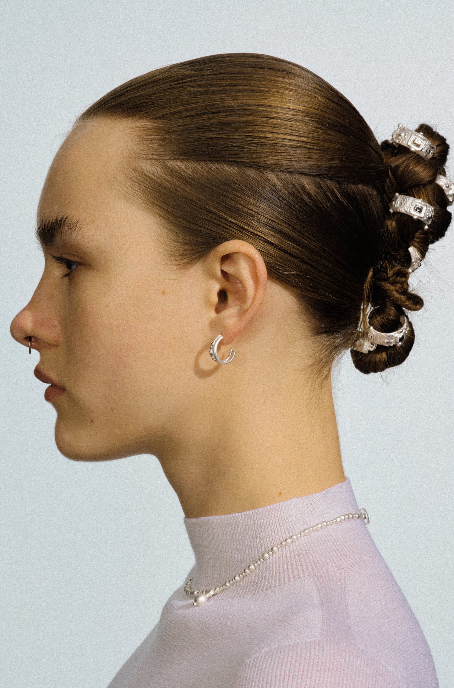 Gone with the Wind . Holding Earring