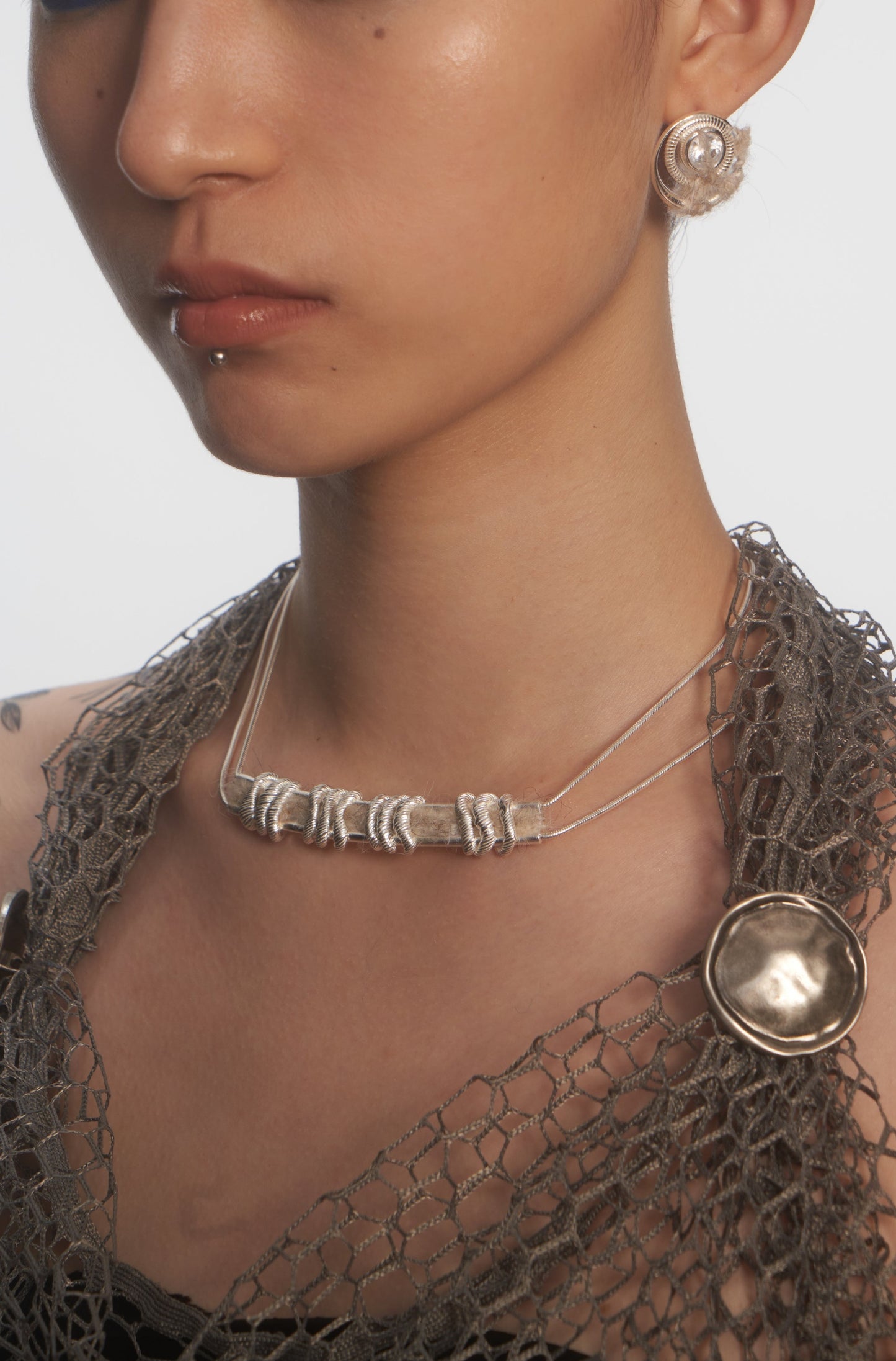 UNDO Collection . Self Enmeshed Necklace